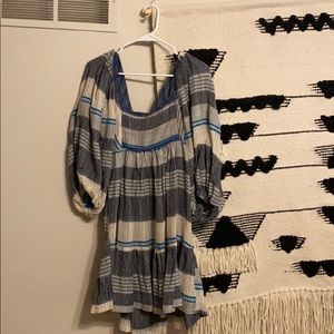 Plaid Free People Drrss